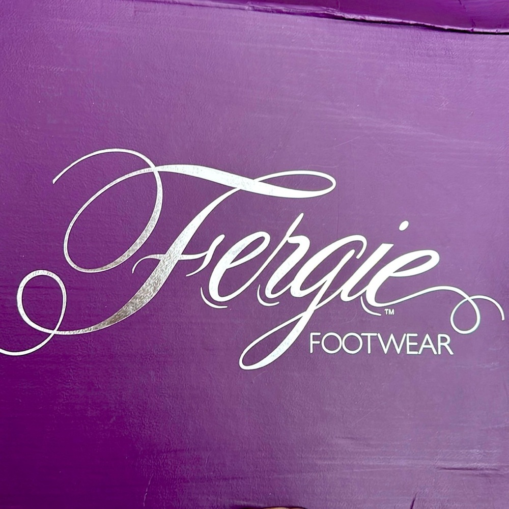 Fergie Brown Snake Boots